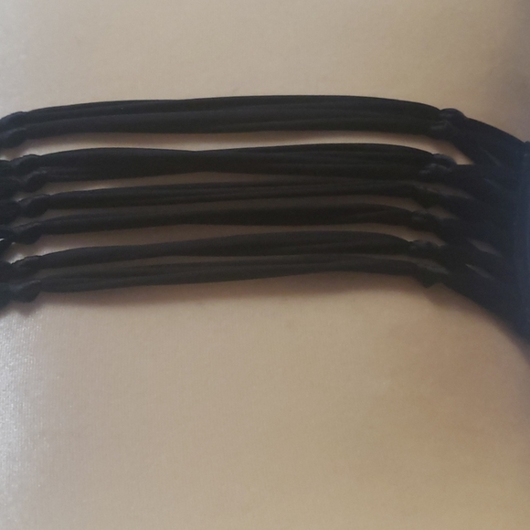 PINK Victoria's Secret Swim Bikini top Size Small Black Pink Preloved Vintage - Picture 4 of 15